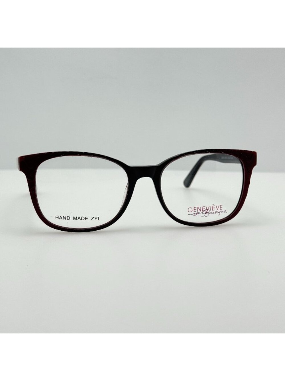 Genevieve Boutique Jet Set Burgundy Fade Eyeglasses Eye Glasses Frames 52-18-140